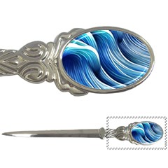 Sunny Ocean Wave Letter Opener by GardenOfOphir