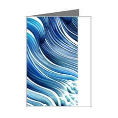 Sunny Ocean Wave Mini Greeting Card by GardenOfOphir