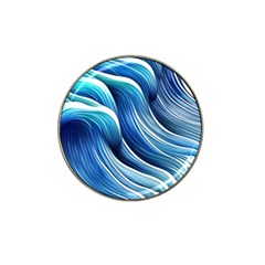 Sunny Ocean Wave Hat Clip Ball Marker by GardenOfOphir