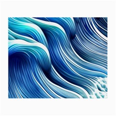 Sunny Ocean Wave Small Glasses Cloth by GardenOfOphir