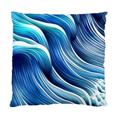 Sunny Ocean Wave Standard Cushion Case (two Sides) by GardenOfOphir