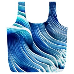 Sunny Ocean Wave Full Print Recycle Bag (xxxl) by GardenOfOphir