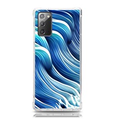 Sunny Ocean Wave Samsung Galaxy Note 20 Tpu Uv Case by GardenOfOphir