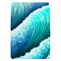 Abstract Waves In Blue And Green Removable Flap Cover (s) by GardenOfOphir