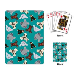 Plush Toys Stuffed Toys Stuffed Animals Playing Cards Single Design (rectangle) by Ravend