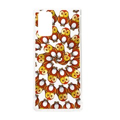 Owl Animal Bird Nature Feather Eyes Plumage Samsung Galaxy Note 20 Tpu Uv Case by Ravend