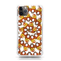 Owl Animal Bird Nature Feather Eyes Plumage Iphone 11 Pro Max 6 5 Inch Tpu Uv Print Case by Ravend