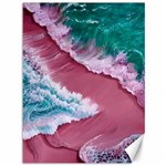 Ocean Waves In Pink Canvas 36  x 48  35.26 x46.15  Canvas - 1