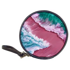 Ocean Waves In Pink Classic 20-cd Wallets by GardenOfOphir