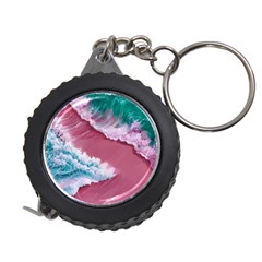 Ocean Waves In Pink Measuring Tape by GardenOfOphir