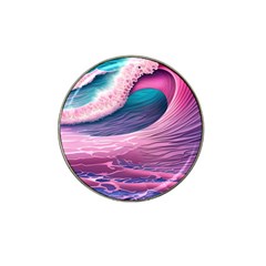 Pink Waves On The Beach Ii Hat Clip Ball Marker (10 Pack) by GardenOfOphir