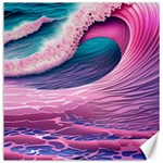 Pink Waves On The Beach Ii Canvas 20  x 20  19 x19.27  Canvas - 1