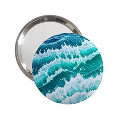 Waves On The Ocean Ii 2 25  Handbag Mirrors by GardenOfOphir