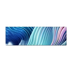 Ocean Waves Pastel Sticker (bumper) by GardenOfOphir