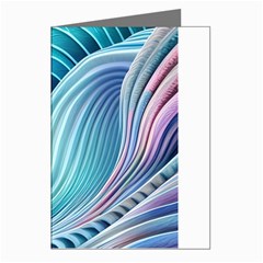 Ocean Waves Pastel Greeting Cards (pkg Of 8) by GardenOfOphir