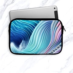 Ocean Waves Pastel Apple Ipad Mini Zipper Cases by GardenOfOphir