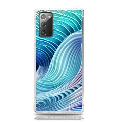 Ocean Waves Pastel Samsung Galaxy Note 20 Tpu Uv Case