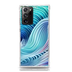 Ocean Waves Pastel Samsung Galaxy Note 20 Ultra Tpu Uv Case by GardenOfOphir