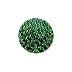 Bottles Green Drink Pattern Soda Refreshment Golf Ball Marker (10 Pack) by Ravend