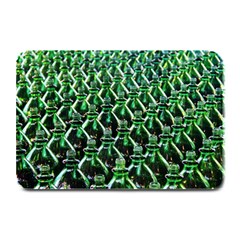 Bottles Green Drink Pattern Soda Refreshment Plate Mats by Ravend