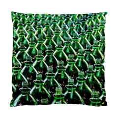 Bottles Green Drink Pattern Soda Refreshment Standard Cushion Case (one Side) by Ravend