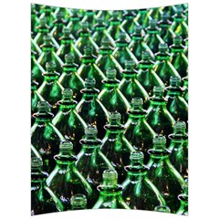 Bottles Green Drink Pattern Soda Refreshment Back Support Cushion by Ravend