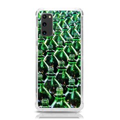 Bottles Green Drink Pattern Soda Refreshment Samsung Galaxy S20 6 2 Inch Tpu Uv Case by Ravend