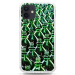 Bottles Green Drink Pattern Soda Refreshment iPhone 12 mini TPU UV Print Case	 Front