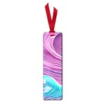 Pink Water Waves Small Book Marks Front