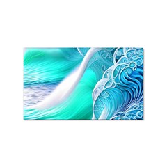 Pastel Simple Wave Sticker (rectangular) by GardenOfOphir