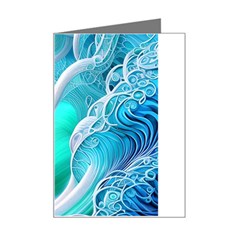 Pastel Simple Wave Mini Greeting Card by GardenOfOphir