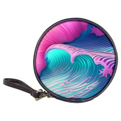 Pink Waves On The Beach Classic 20-cd Wallets by GardenOfOphir