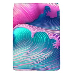 Pink Waves On The Beach Removable Flap Cover (s) by GardenOfOphir