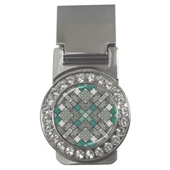 Mandala Decoration Floral Flower Indian Design Pattern Money Clips (cz)  by Ravend