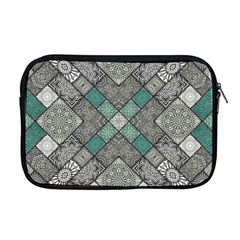 Mandala Decoration Floral Flower Indian Design Pattern Apple Macbook Pro 17  Zipper Case by Ravend