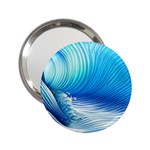 Nature s Beauty; Ocean Waves 2.25  Handbag Mirrors Front