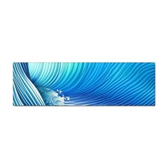 Nature s Beauty; Ocean Waves Sticker (bumper) by GardenOfOphir