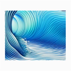 Nature s Beauty; Ocean Waves Small Glasses Cloth by GardenOfOphir