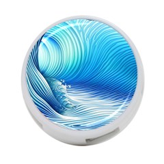 Nature s Beauty; Ocean Waves 4-port Usb Hub (two Sides) by GardenOfOphir