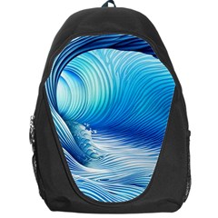 Nature s Beauty; Ocean Waves Backpack Bag by GardenOfOphir