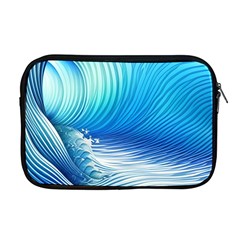 Nature s Beauty; Ocean Waves Apple Macbook Pro 17  Zipper Case by GardenOfOphir