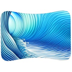 Nature s Beauty; Ocean Waves Velour Seat Head Rest Cushion by GardenOfOphir