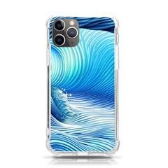 Nature s Beauty; Ocean Waves Iphone 11 Pro 5 8 Inch Tpu Uv Print Case by GardenOfOphir