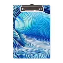 Nature s Beauty; Ocean Waves A5 Acrylic Clipboard