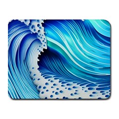 Blue Water Reflections Small Mousepad by GardenOfOphir