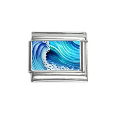 Blue Water Reflections Italian Charm (9mm) by GardenOfOphir