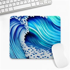 Blue Water Reflections Large Mousepad by GardenOfOphir