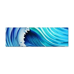 Blue Water Reflections Sticker (bumper) by GardenOfOphir