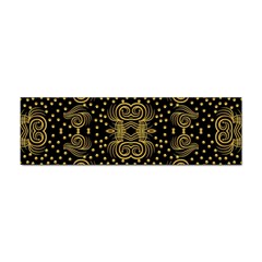 Pattern Seamless Gold 3d Abstraction Ornate Sticker Bumper (100 Pack) by Ravend