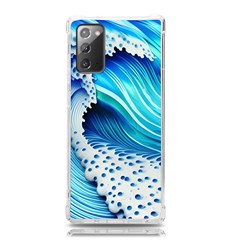 Blue Water Reflections Samsung Galaxy Note 20 Tpu Uv Case by GardenOfOphir